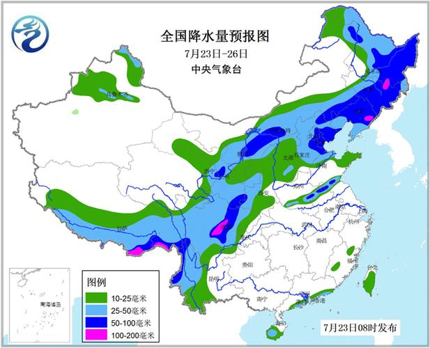 我国境内河流皆进入汛期是什么季节「东北华北将迎强降雨」 国际采风